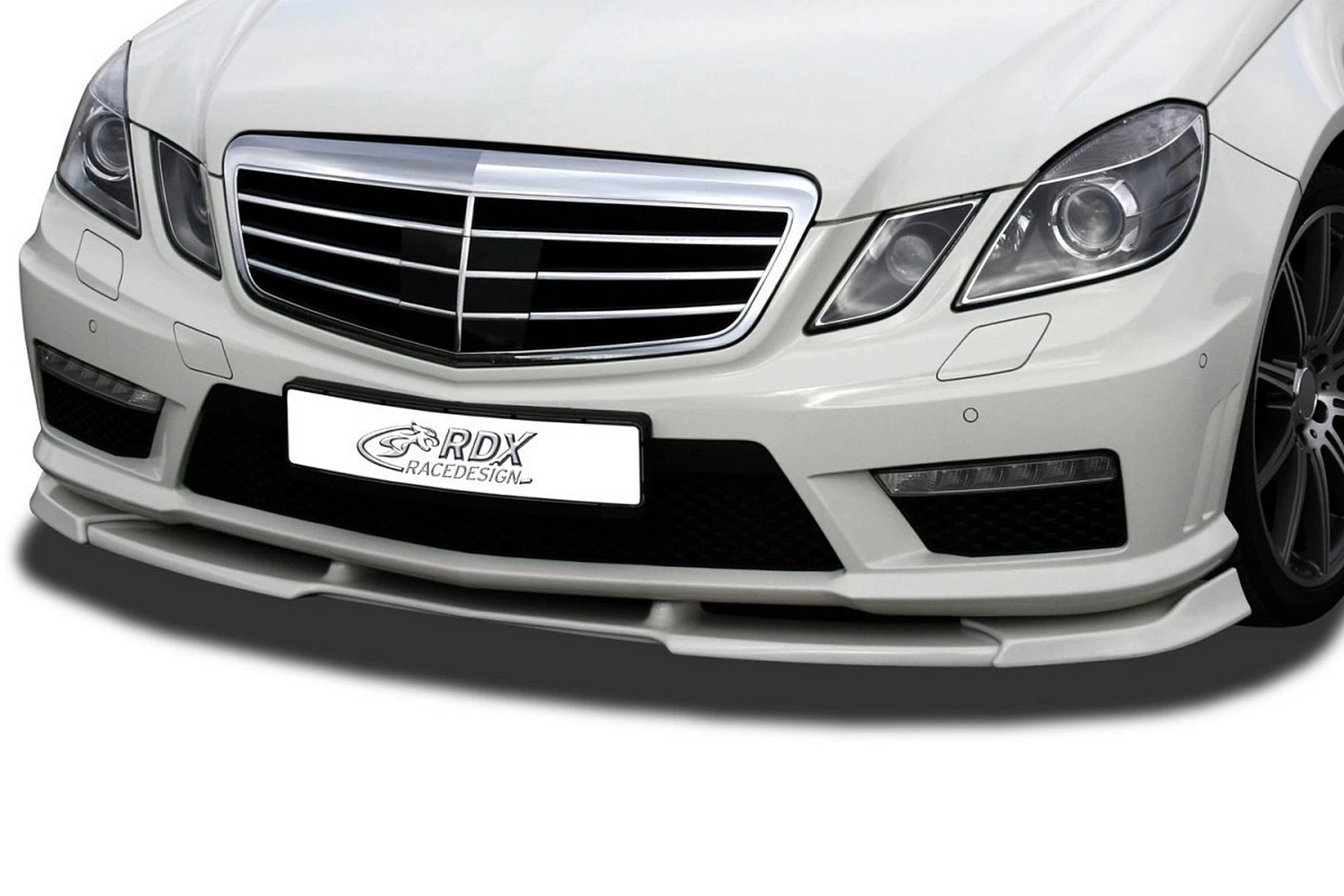 Front Spoiler Vario-X Mercedes-Benz E-Class (W212) 2009-2013 4-door Saloon PU