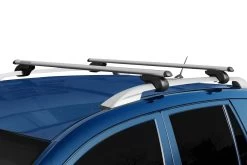 Roof Bars Alfa Romeo 156 Sportwagon - Crosswagon 2000-2007 Wagon Menabo Brio Silver