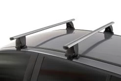 Roof Bars Alfa Romeo 156 2003-2007 4-door Saloon Menabo Delta Silver
