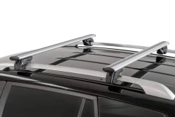 Roof Bars Alfa Romeo 156 Sportwagon - Crosswagon 2000-2007 Wagon Menabo Jackson Aero Silver