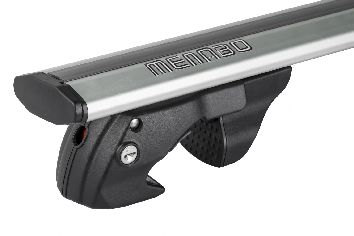 Roof Bars Alfa Romeo 156 Sportwagon - Crosswagon 2000-2007 Wagon Menabo Jackson Aero Silver - Afbeelding 3