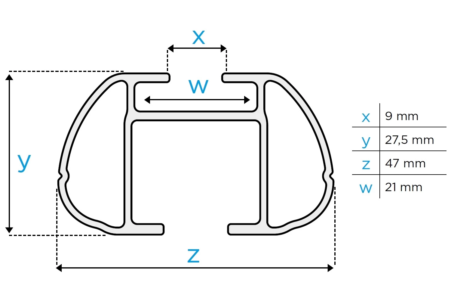 Roof Bars Alfa Romeo 156 Sportwagon - Crosswagon 2000-2007 Wagon Menabo Sherman Black - Afbeelding 5