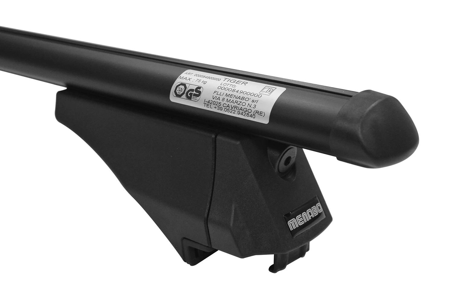 Roof Bars Aiways U5 2019-present Menabo Tiger Black - Afbeelding 2