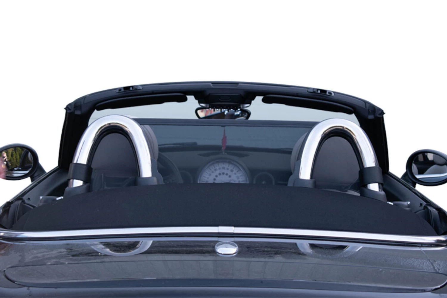 Wind Deflector Mini Coupé - Roadster 2011-2015 Black - Afbeelding 3