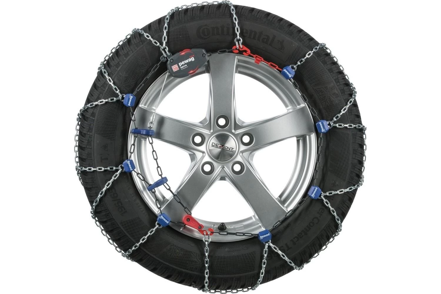 Snow Chains 225/45 R15 - Pewag Servo 9 RS9 67 Set 2 Pieces - Afbeelding 2