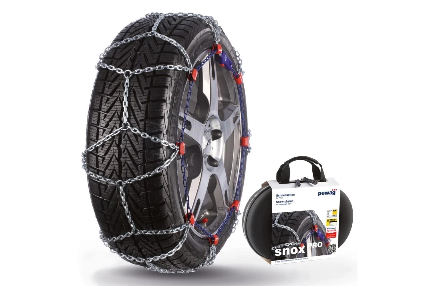 Snow Chains 215/65 R14 - Pewag Snox Pro SXP 540 Set 2 Pieces - Afbeelding 9