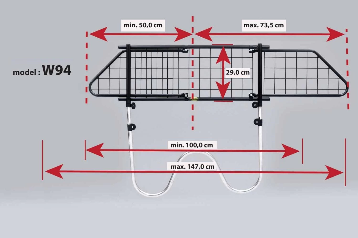 Dog Guard Aiways U5 2019-present Saunders W-Wire W94 - Afbeelding 10