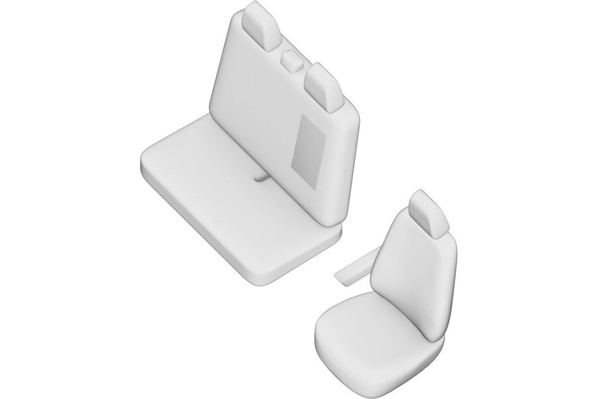 Seat Covers Citroƫn Jumper II 2006-2014 Original Design - Afbeelding 4
