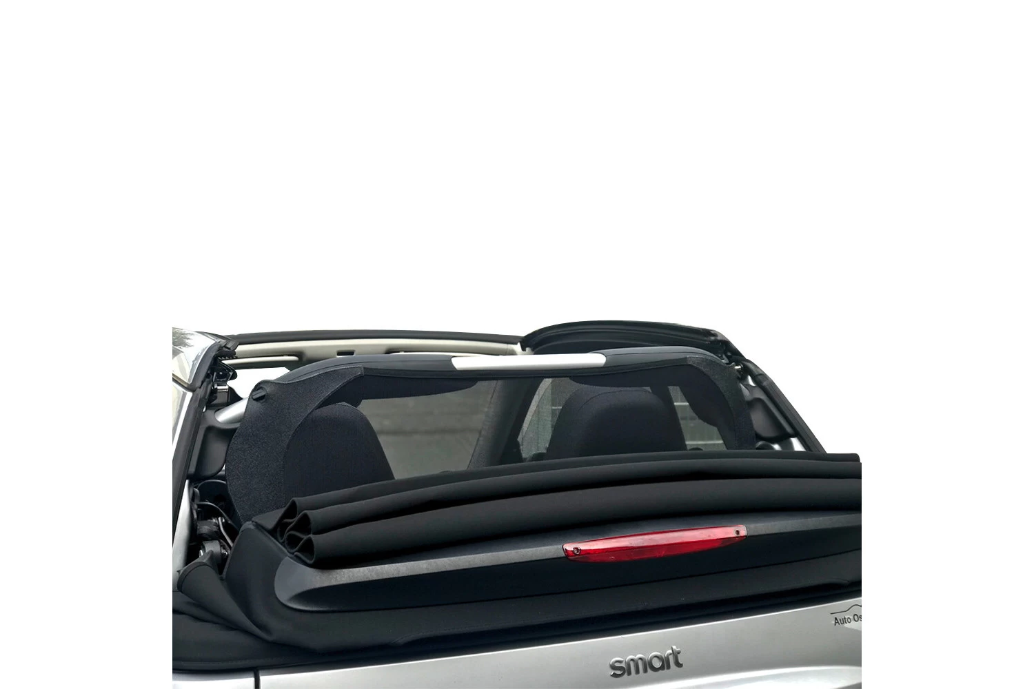 Wind Deflector Smart ForTwo Cabrio (A451) 2006-2014 Black - Afbeelding 3