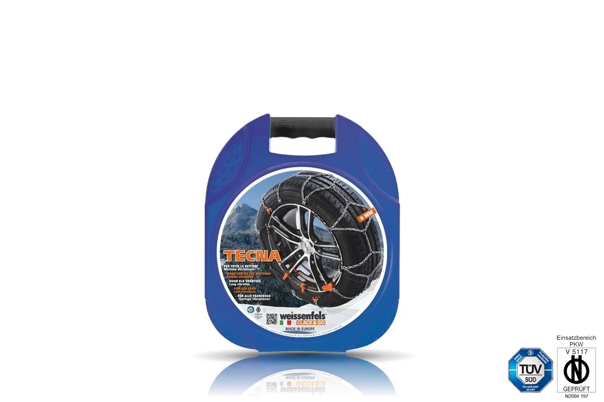 Snow Chains 155/55 R13 - Weissenfels Tecna M30 1A Set 2 Pieces - Afbeelding 2